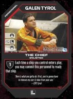 Galen Tyrol, The Chief BSG-121 (C) Battlestar Galactica CCG