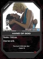 Hand of God BSG-073 (C) Battlestar Galactica CCG