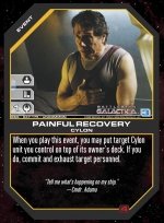 Painful Recovery BSG-037 (U) Battlestar Galactica CCG