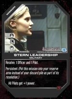Stern Leadership BSG-093 (U) Battlestar Galactica CCG