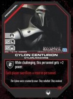 Cylon Centurion BSG-112 (C) Battlestar Galactica CCG