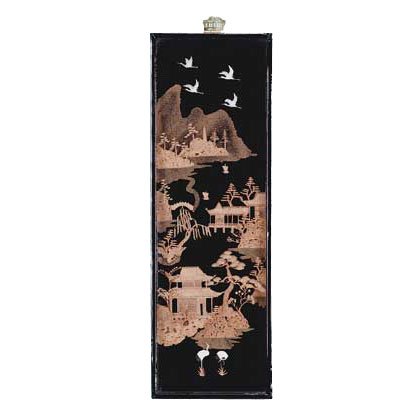 Asian Scenery Wall Sculpture