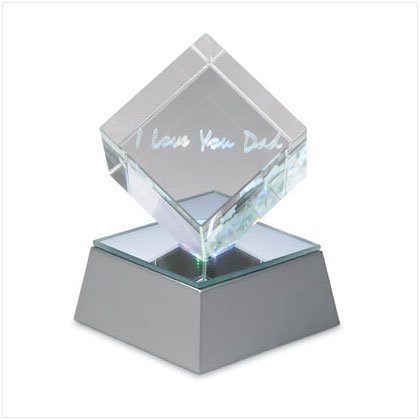 I Love You Dad Lighted Cube
