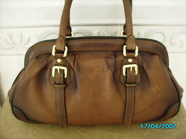 Designer inspired high end Deerskin Handbag