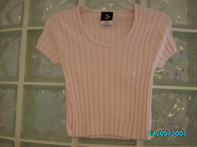 Ladies stretch knit top