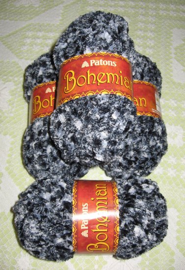$28 Lot--4 Skeins Bohemian "Hypnotic Haze" Yarn + Free Gift!