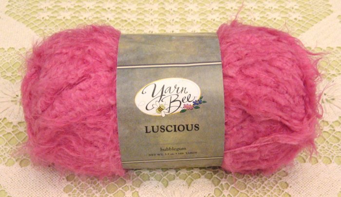 Yarn Bee Luscious "Bubblegum" Yarn ~ 1 Skein ~ $2.50