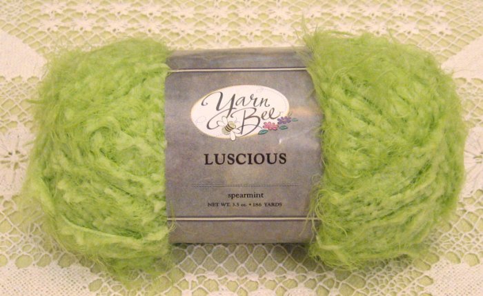 Yarn Bee Luscious "Spearmint" Yarn ~ 1 Skein ~ $2.50