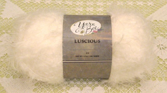 Yarn Bee Luscious "Ice" Yarn ~ 1 Skein ~ $2.50