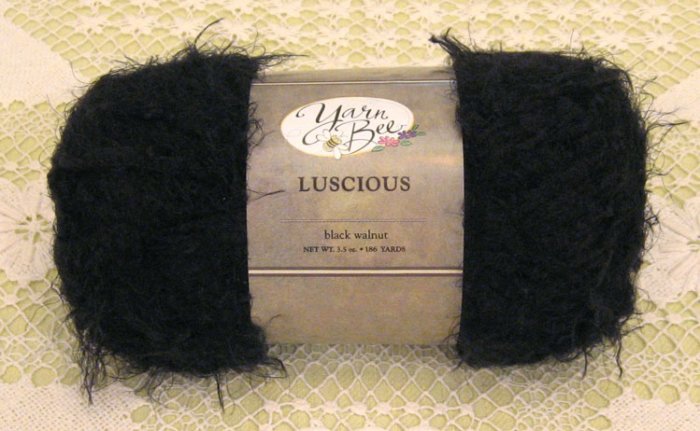 Yarn Bee Luscious "Black Walnut" Yarn ~ 1 Skein ~ $2.50