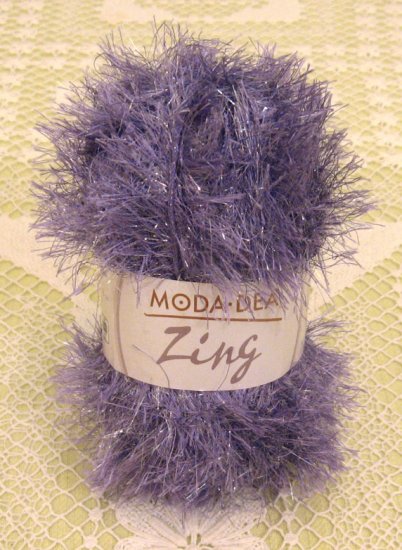 Moda Dea Zing "Grape Frost" Yarn ~ 1 Skein ~ $1.75