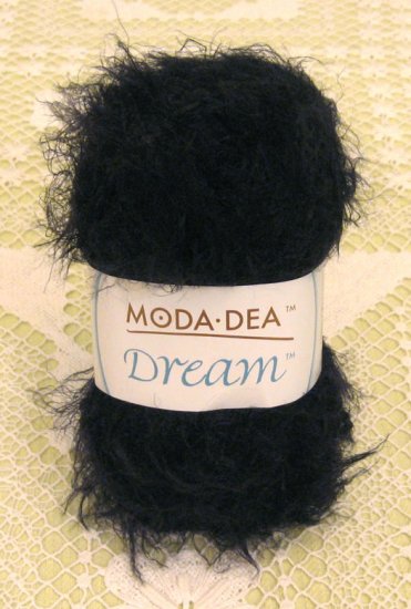 Moda Dea Dream "Black" Yarn ~ 1 Skein ~ $5
