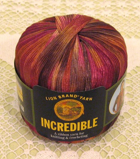 Lion Brand Incredible "Autumn Leaves" Yarn ~ 1 Skein ~ $2.50