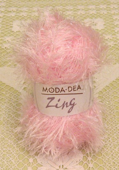 Moda Dea Zing "Icy Pink" Yarn ~ 1 Skein ~ $1.75