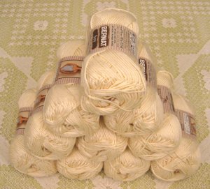 $50 Lot--10 Skeins Bernat Soy "Rice" Yarn + Free Gift!