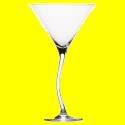 Wave Martini Glass
