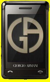 Giorgio Armani Samsung P520 Unlocked Cell Phone