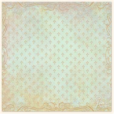 Amazing Grace Collection - Cross Print Aqua