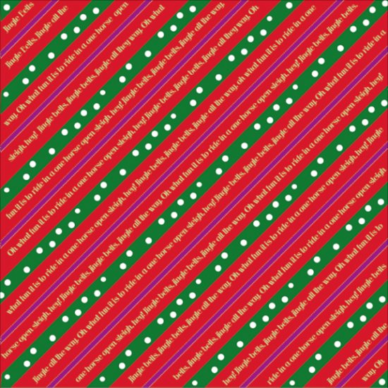 Holiday Stroll - Jingle Stripe - by Moxxie
