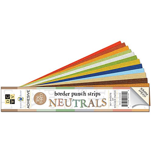 Adhesive Backed 2x12 Cardstock - Neutral