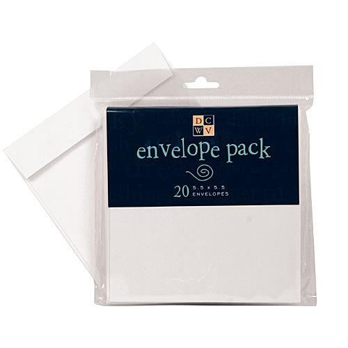 White Envelope Pack