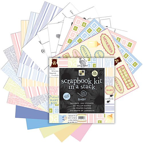 12x12 Scrapbook Kit - Baby