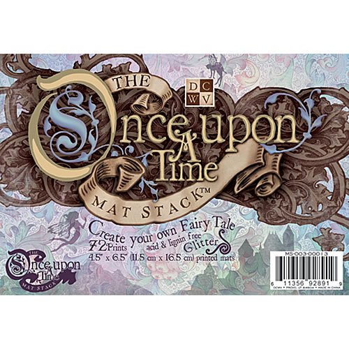 4.5 x 6.5 Glitter Mat Stack - Once Upon A Time