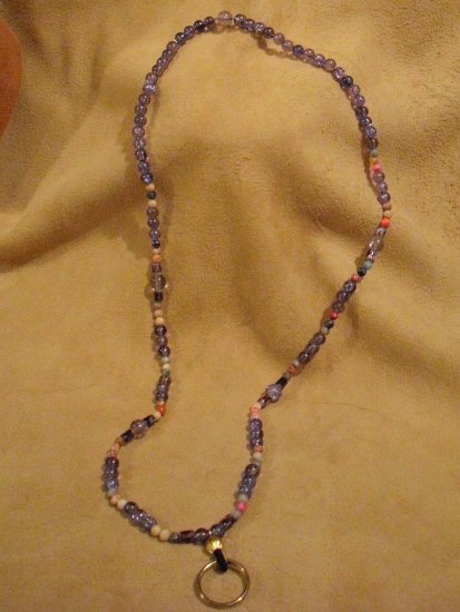 Purple Lanyard