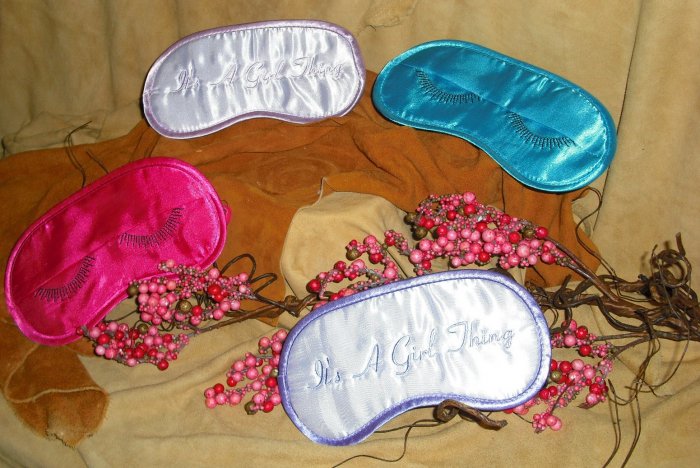 "It's A Girl Thing" Pink Eye Mask