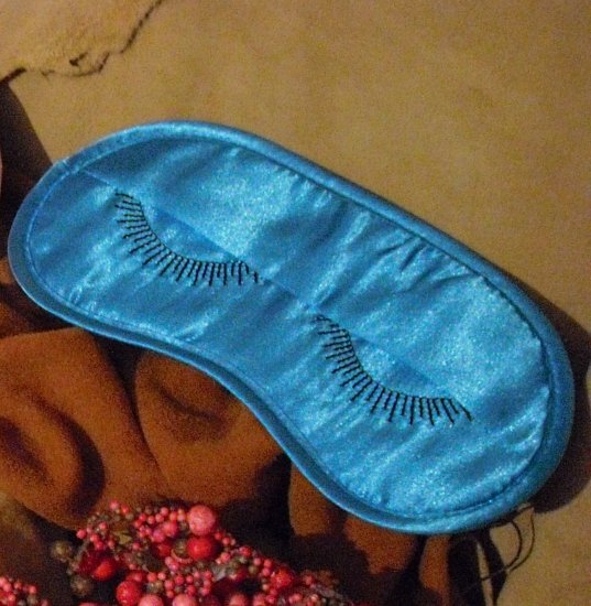 Blue Eyelashes Eye Mask