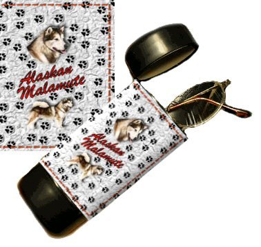 Alaskan Malamute Eyeglass Or Sunglass Case