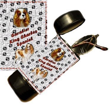 Cavalier King Charles Spaniel Eyeglass Or Sunglass Case