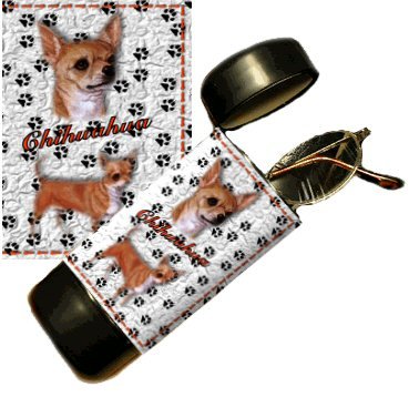 Chihuahua Eyeglass Or Sunglass Case