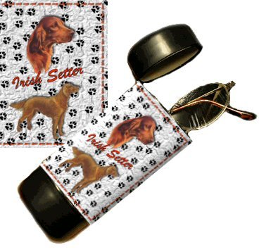 Irish Setter Eyeglass Or Sunglass Case