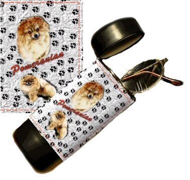 Pomeranian Eyeglass Or Sunglass Case