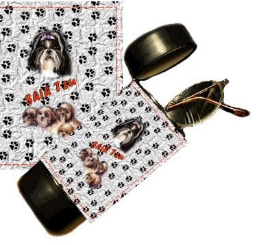 Shih Tzu Eyeglass Or Sunglass Case