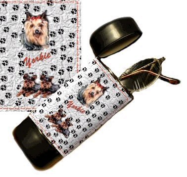 Yorkshire Terrier Eyeglass Or Sunglass Case