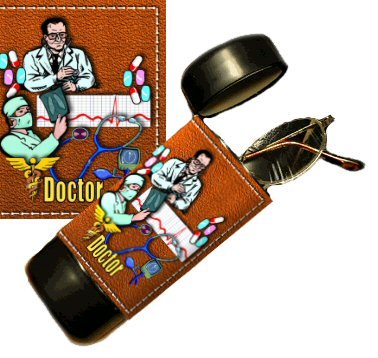 Doctor Eyeglass Or Sunglass Case
