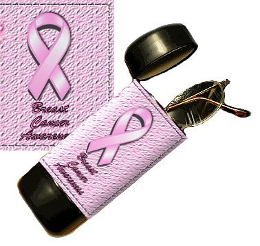 Breast Cancer Awareness Eyeglass Or Sunglass Case