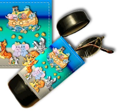 Noah's Ark Eyeglass Or Sunglass Case