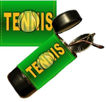 Tennis Eyeglass Or Sunglass Case