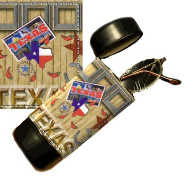 Texas Eyeglass Or Sunglass Case