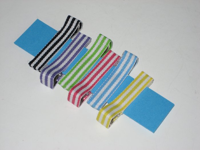 Sassy Stripes Petite Clips