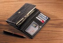 Embassy Patched Leather Wallet (001-04)