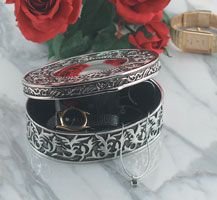 Silver Plated Jewelry Box (001-3)