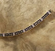 18 Kt Gold Tennis Bracelet (021-7)