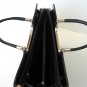 Gold Croc Crocodile Alligator Handbag Hard BRIEFCASE