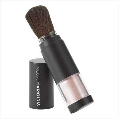VJ BABY DOLL PINK POWDER BRUSH