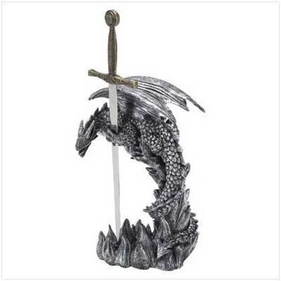 Sword Letter Opener & Dragon Display