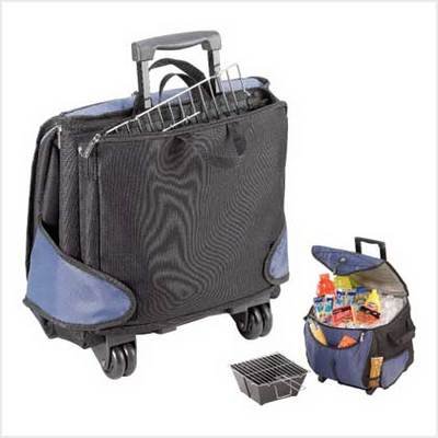 FOLD-N-GO GRILL/COOLER COMBO